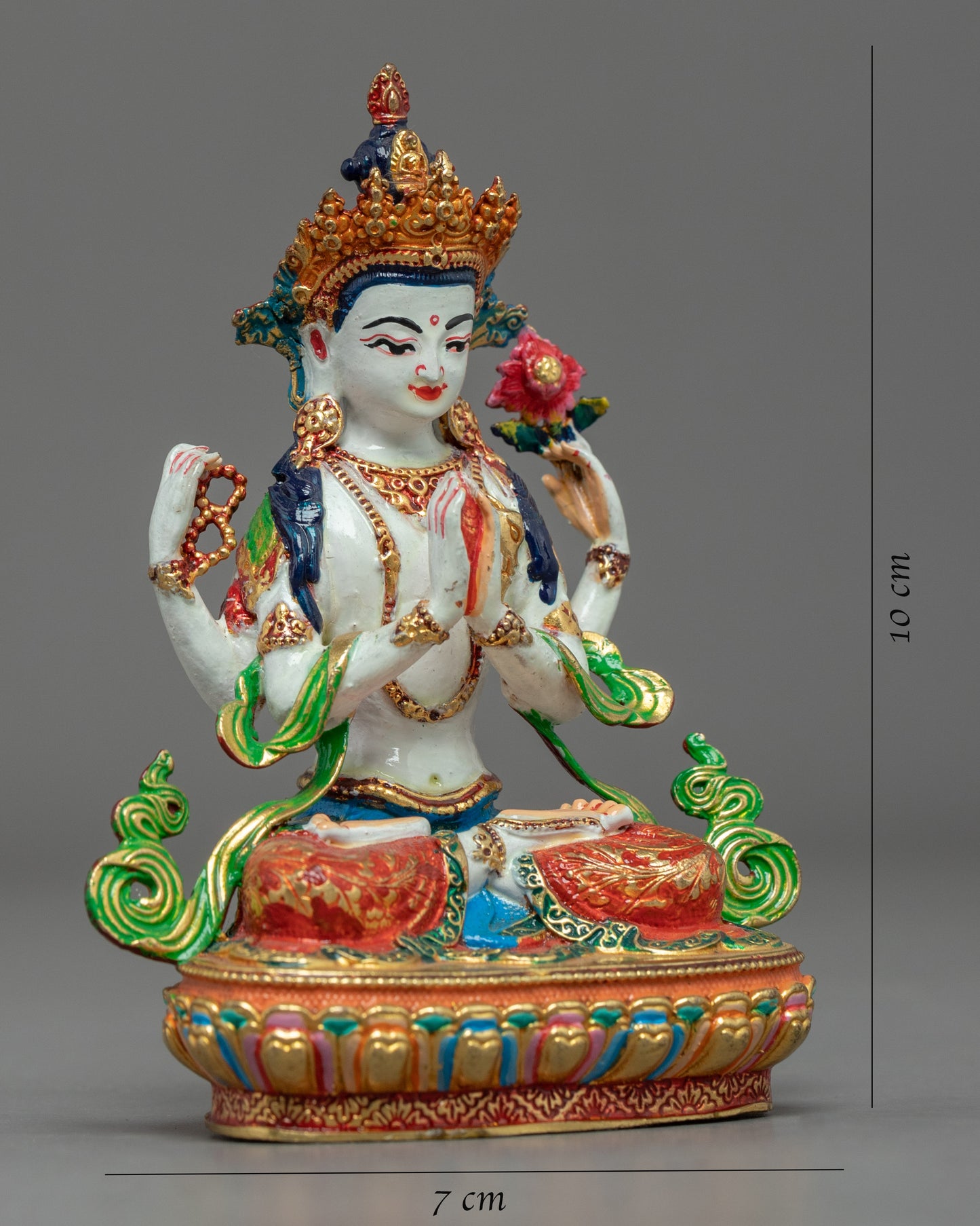 4 Armed Chenresig | Home Decor Statues | Tibetan Art