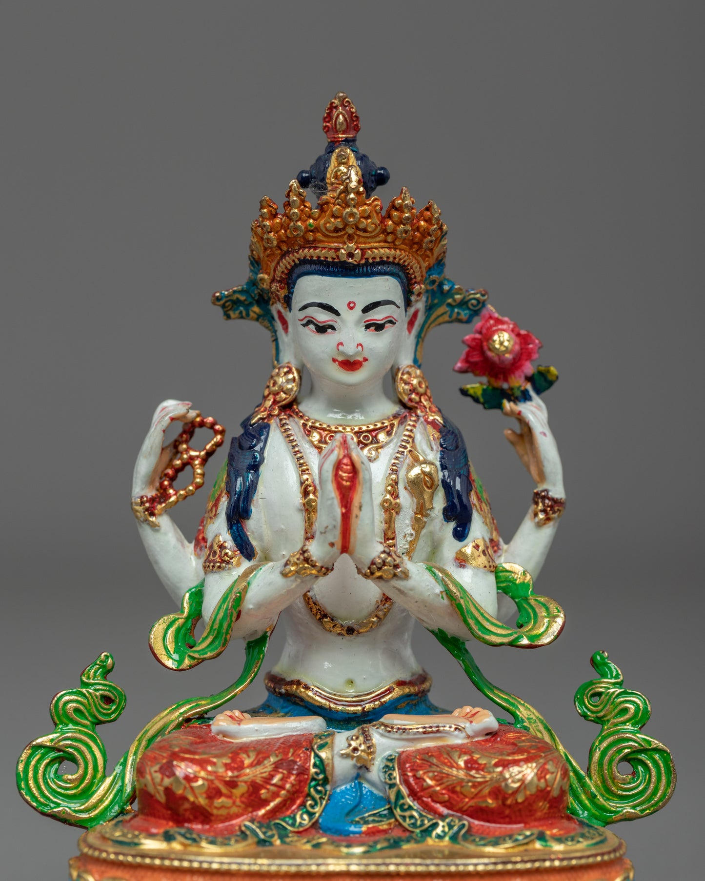 4 Armed Chenresig | Home Decor Statues | Tibetan Art