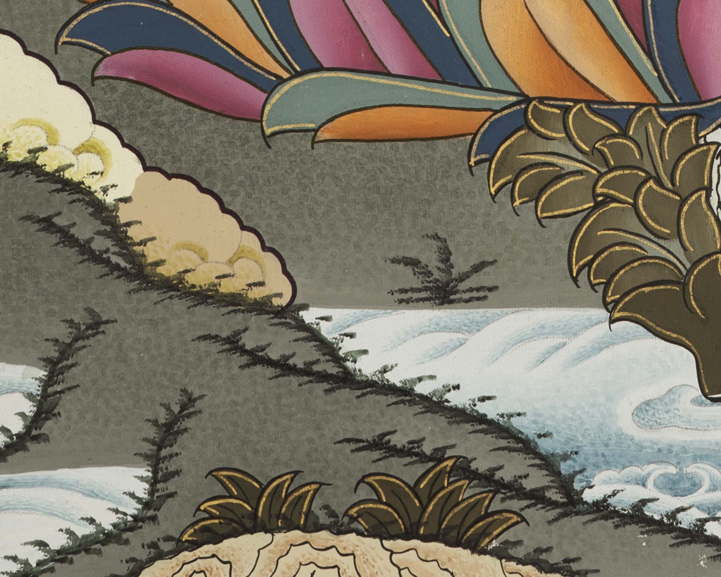 Buddhist White Tara |  Tibetan Female Thangka