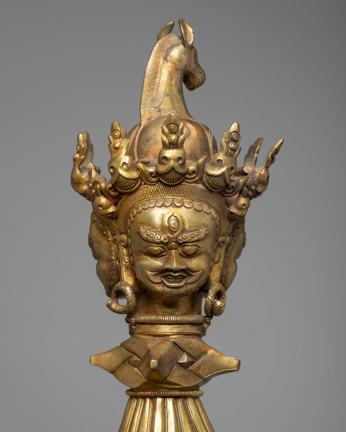 Buddhist Ritual Dragger | Phurba | Religious Altar Supplies