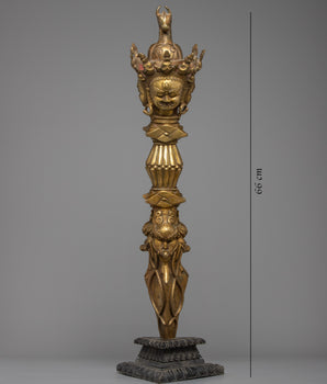 Buddhist Ritual Dragger | Phurba | Religious Altar Supplies