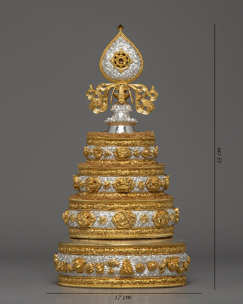 24K Gold Plated Mandala | Home Decor Gifts