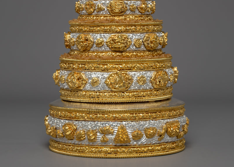 24K Gold Plated Mandala | Home Decor Gifts