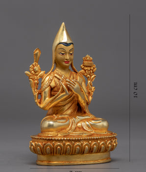 Tsongkhapa Statue | Buddhist Master Sculpture | Nepal Artwork