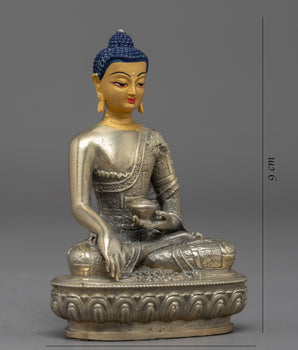 Shakyamuni Buddha Statue | Miniature Sculpture | Religious Artifacts