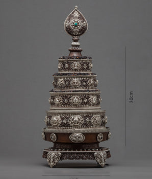 Religious Mandala Set | Tibetan Ritual Item | Himalayan Craft