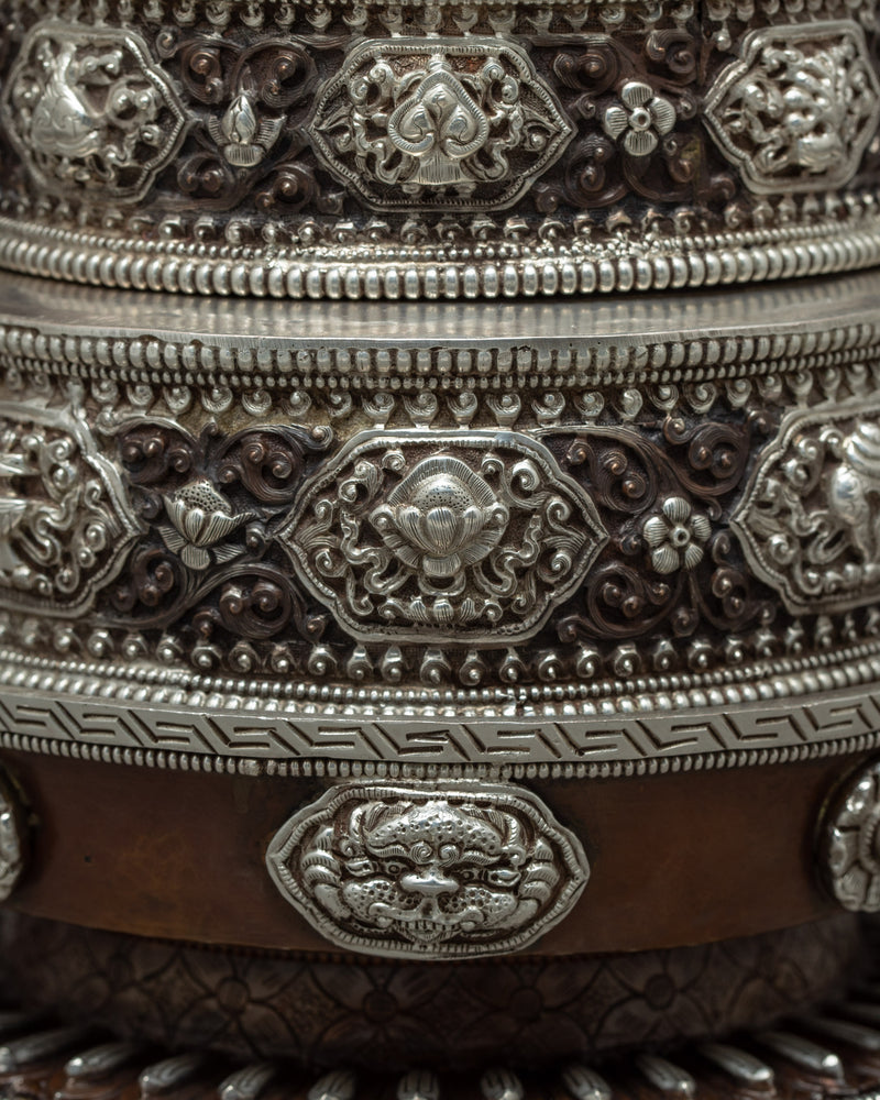 Religious Mandala Set | Tibetan Ritual Item | Himalayan Craft