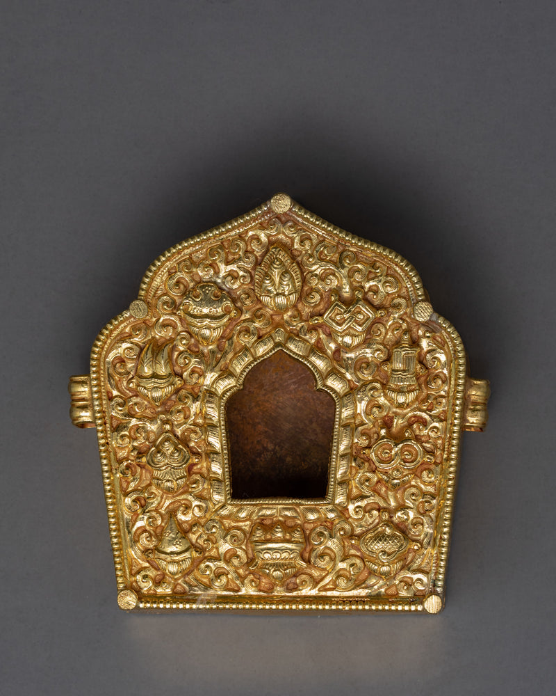 Tibetan Ghau Box | Buddhist Altar Decorations | Handmade Ritual Items