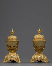 Buddhist ritual bowl