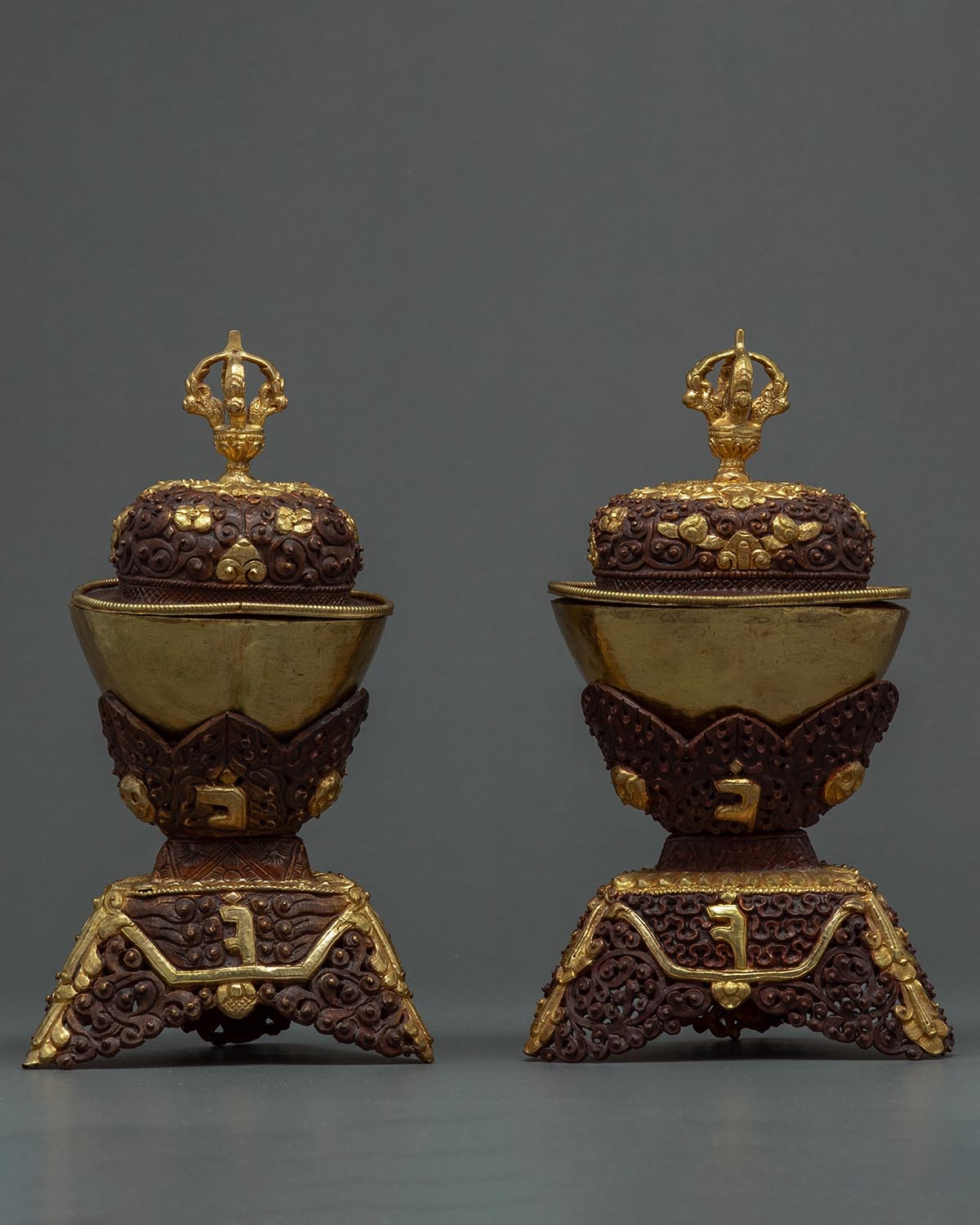 Buddhism Ritual Kapala Set