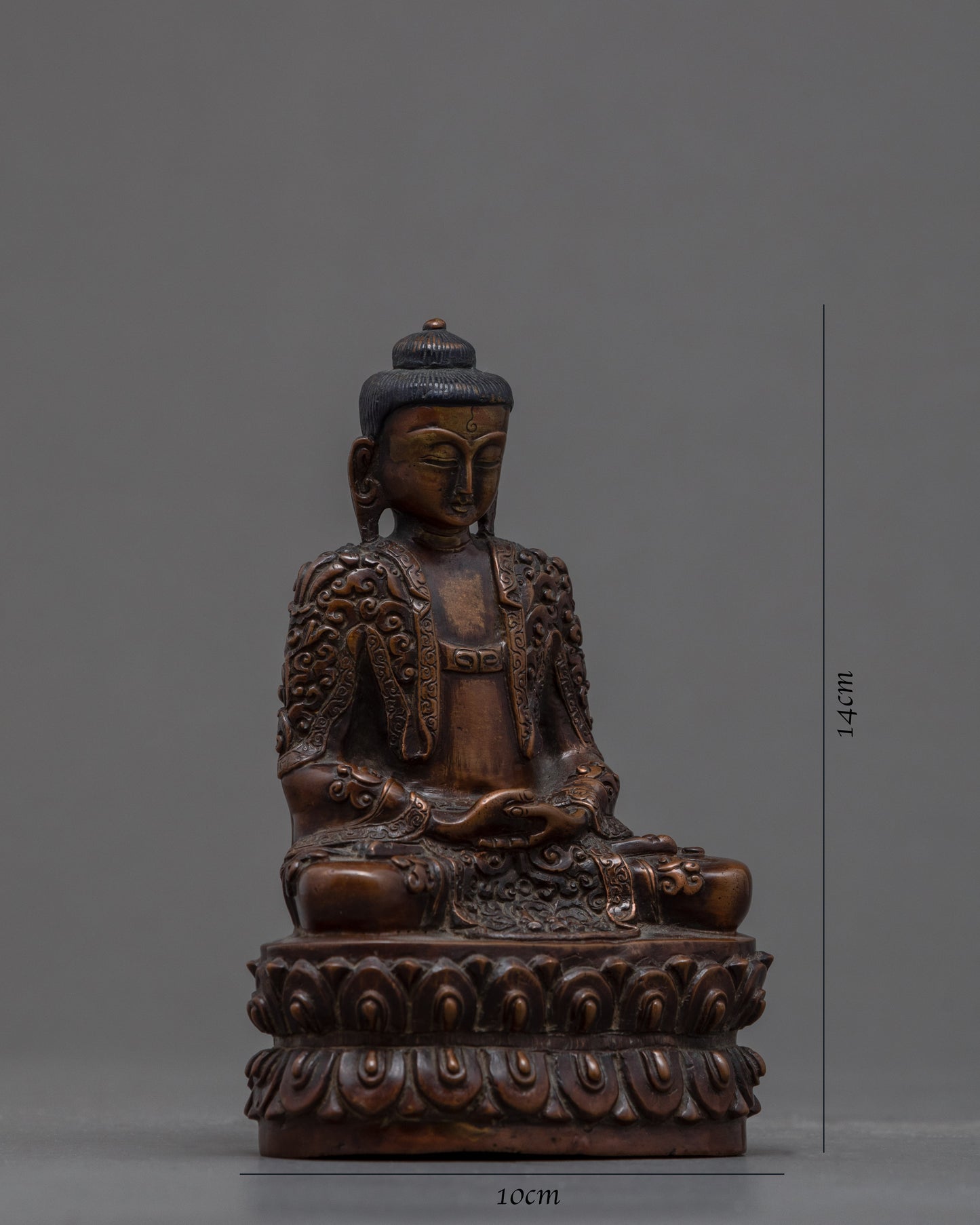 Amitabha Buddha Miniatures | Vintage Decorative Statue