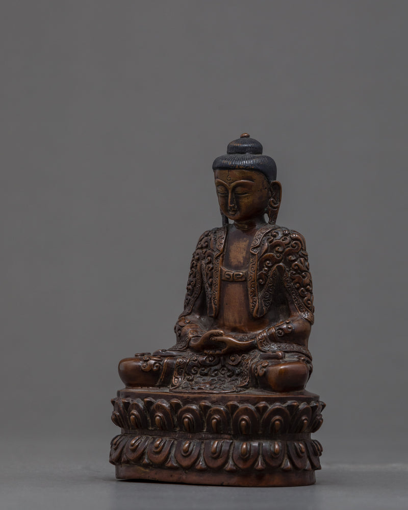 Amitabha Buddha Miniatures | Vintage Decorative Statue