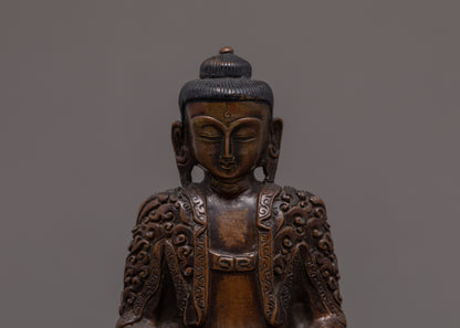 Amitabha Buddha Miniatures | Vintage Decorative Statue