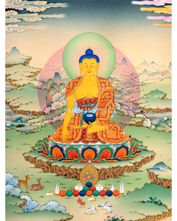 Gautam Buddha's Canvas Print