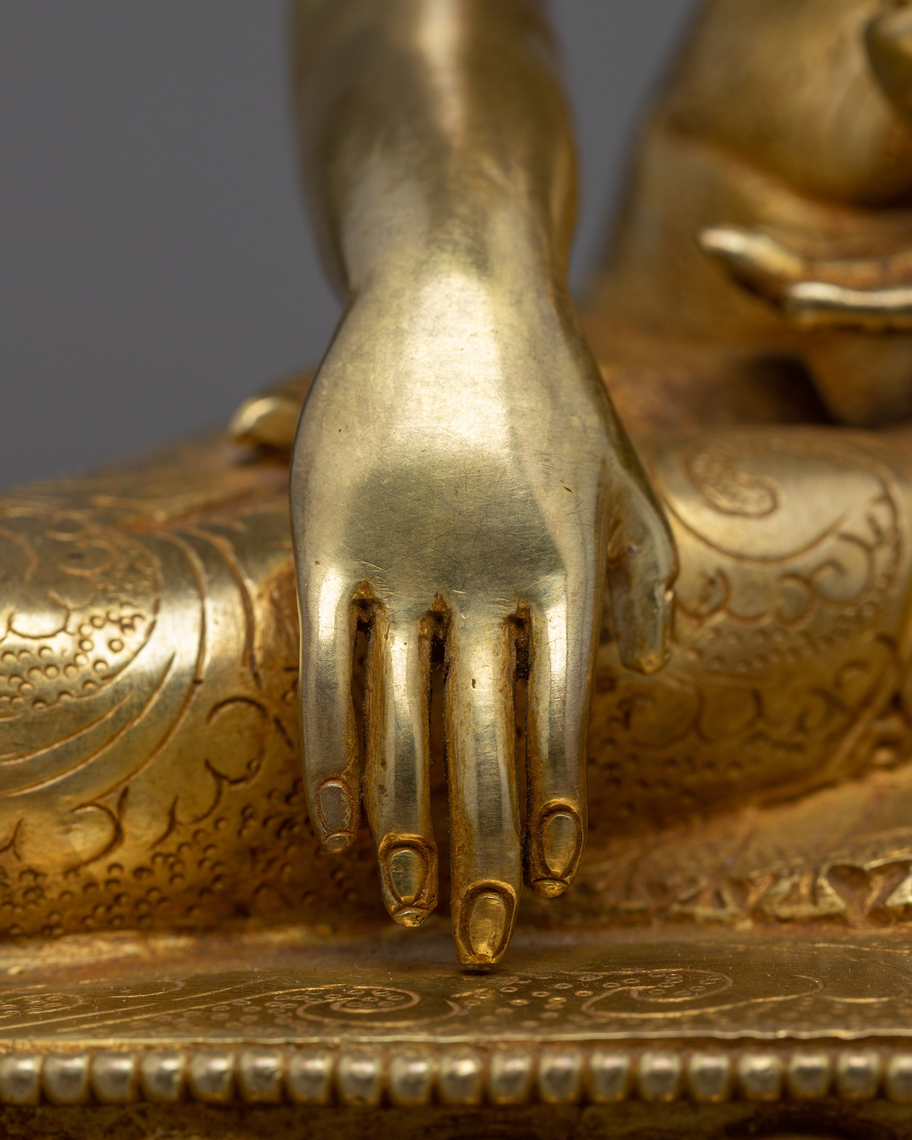 Crown Shakyamuni Buddha Statue | Buddhist Himalayan Art