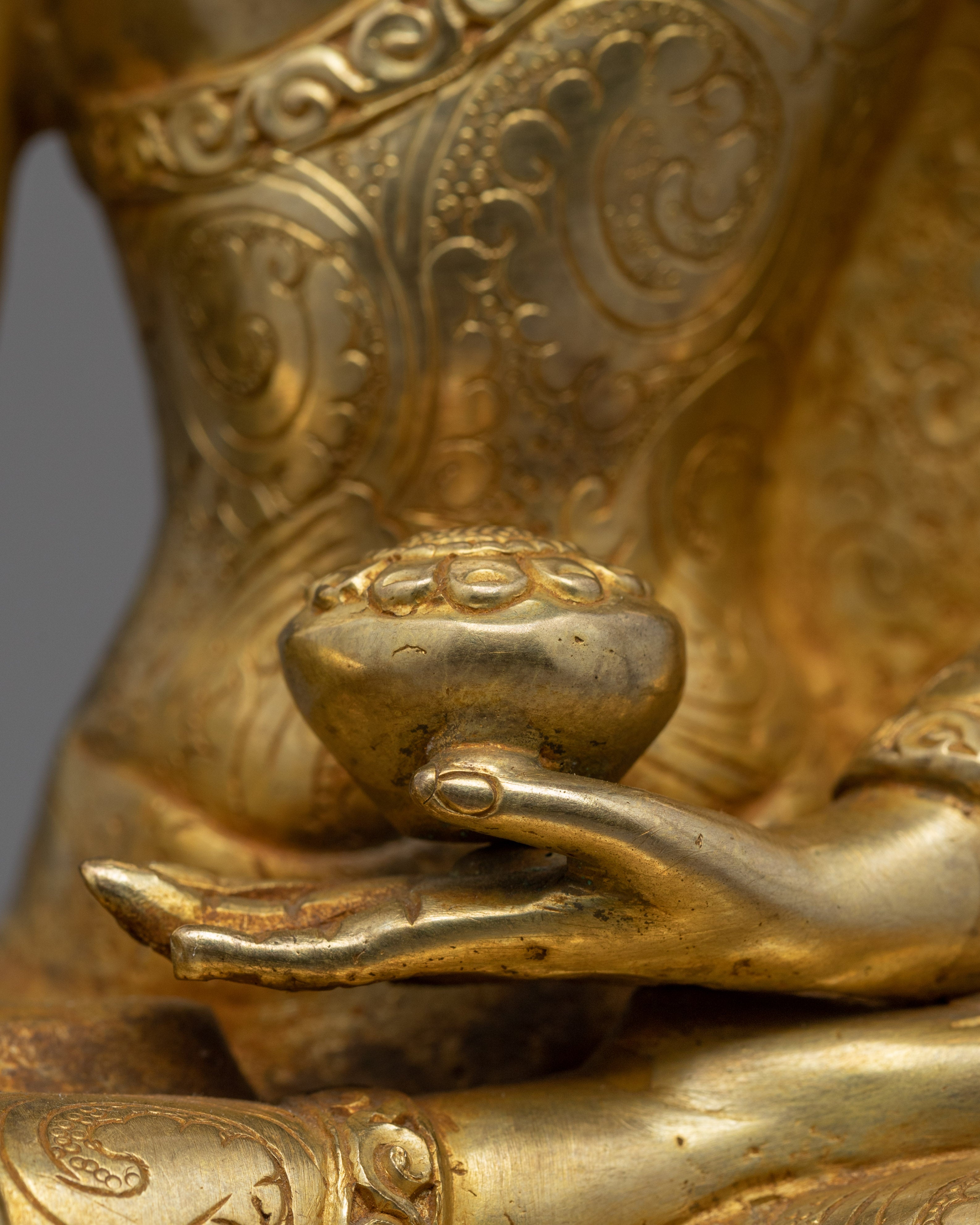 Crown Shakyamuni Buddha Statue | Buddhist Himalayan Art