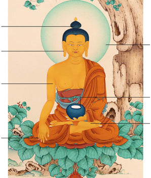 Tibetan Buddhist Art | Buddha Shakyamuni Thangka