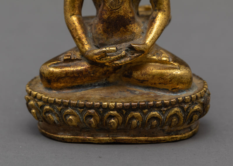 Miniature Buddha Statue | SamantaBhadara Bodhisattva with Consort