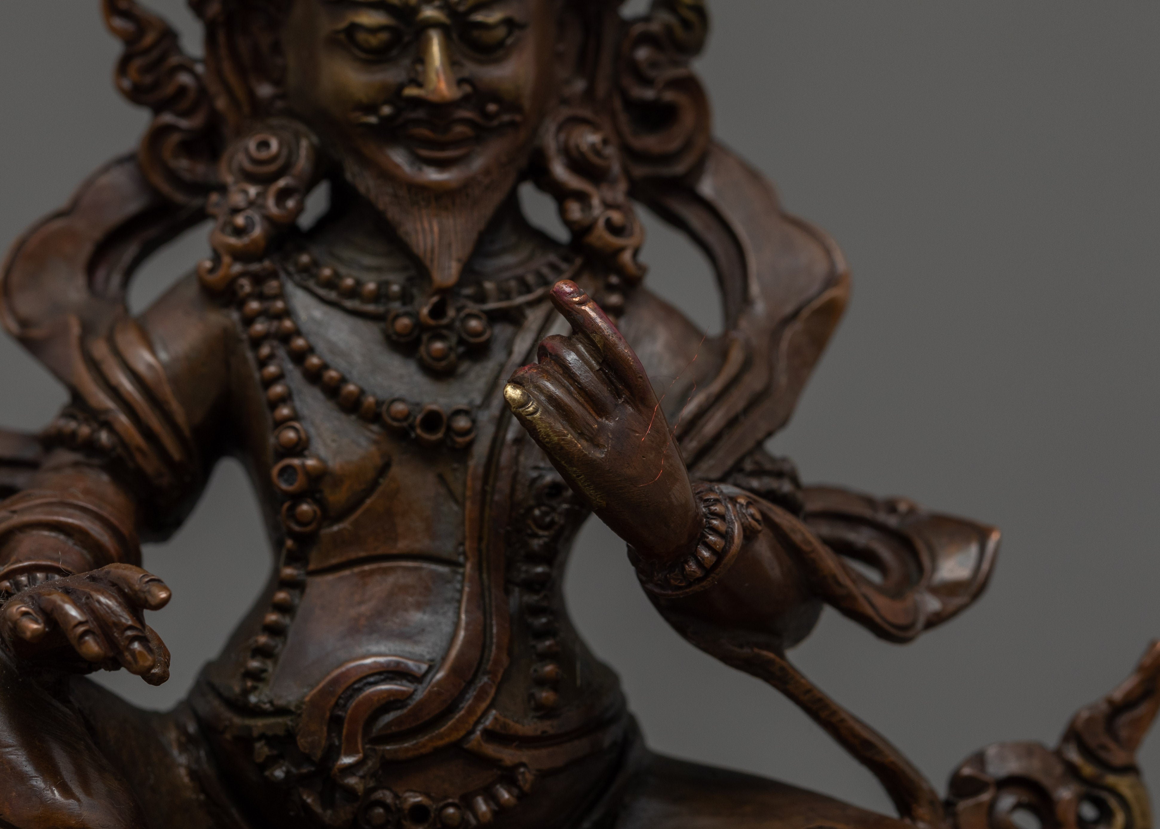 Meditation Dzambhala Statue | Dhritarashtra | Four Heavenly Kings of Buddhism