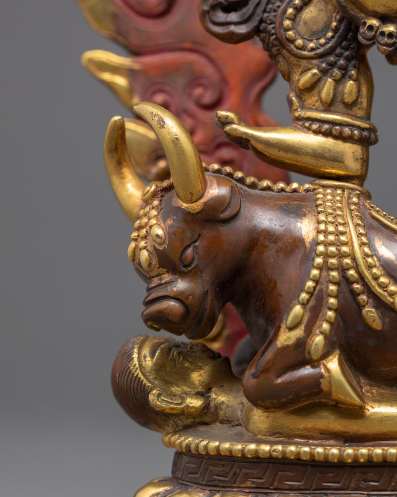 20 Years Old Yamantaka Buddha Figurine | Mini Statues