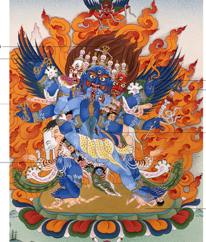 Vajrakilaya Thangka | Yidam