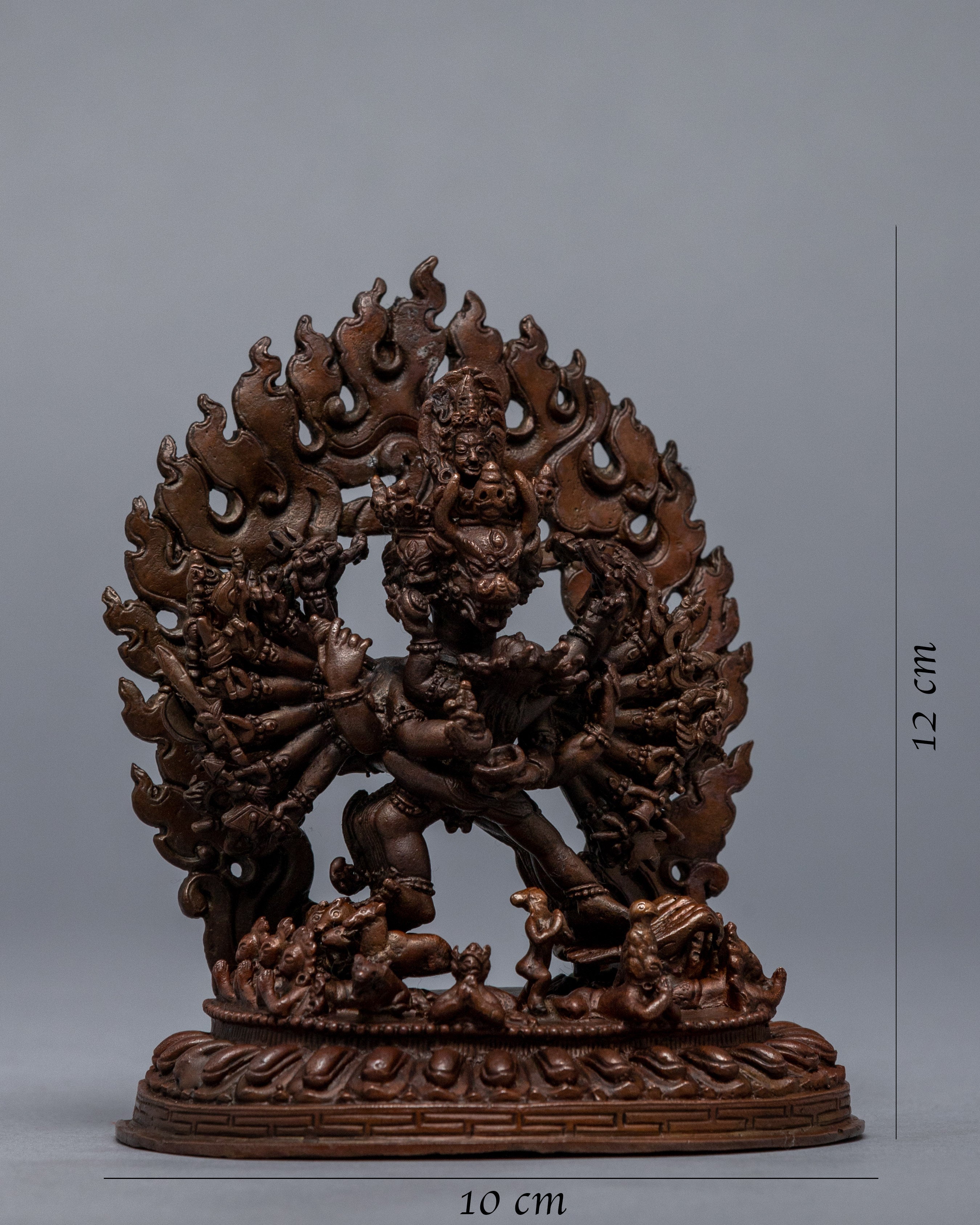 Buddhist Yamantaka Statue | Buddhist Deity Figurine For Ritual