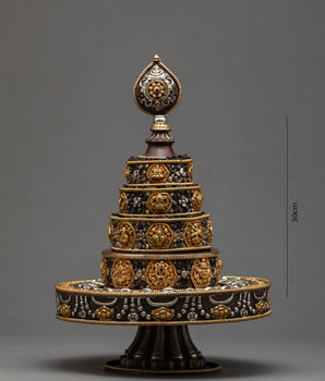 Ritual Offering Mandala Set | Traditional Architecture
