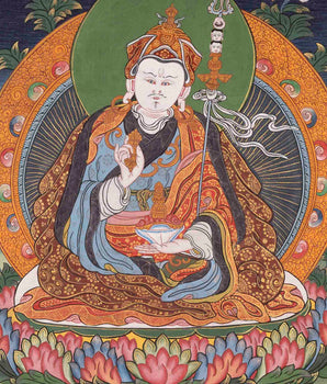 Guru Rinpoche Thangka | Padmasambhava | Religious Wall Decors