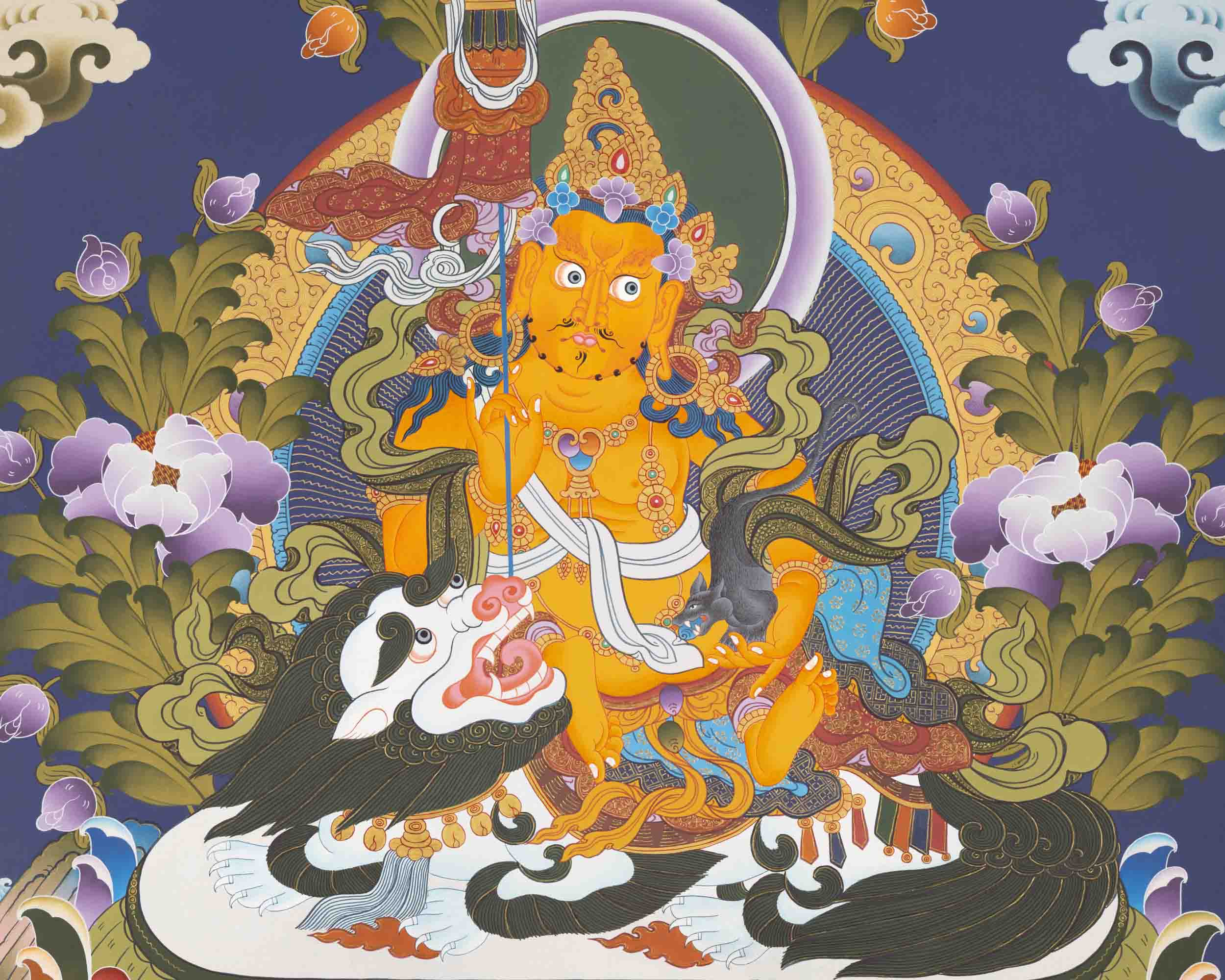 Namtose Thangka Painting | Religious Artwork | Wall Decors
