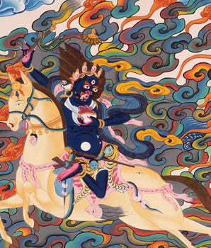 Palden Lhamo | Masterpiece Quality Thangka | Buddhist Art