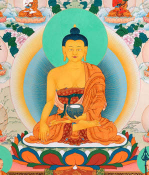 35 Buddhas of Confession | Tibetan Thangka Painting