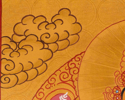 Kubera Thangka Painting | Dzambhala | Wall Decoration Painting