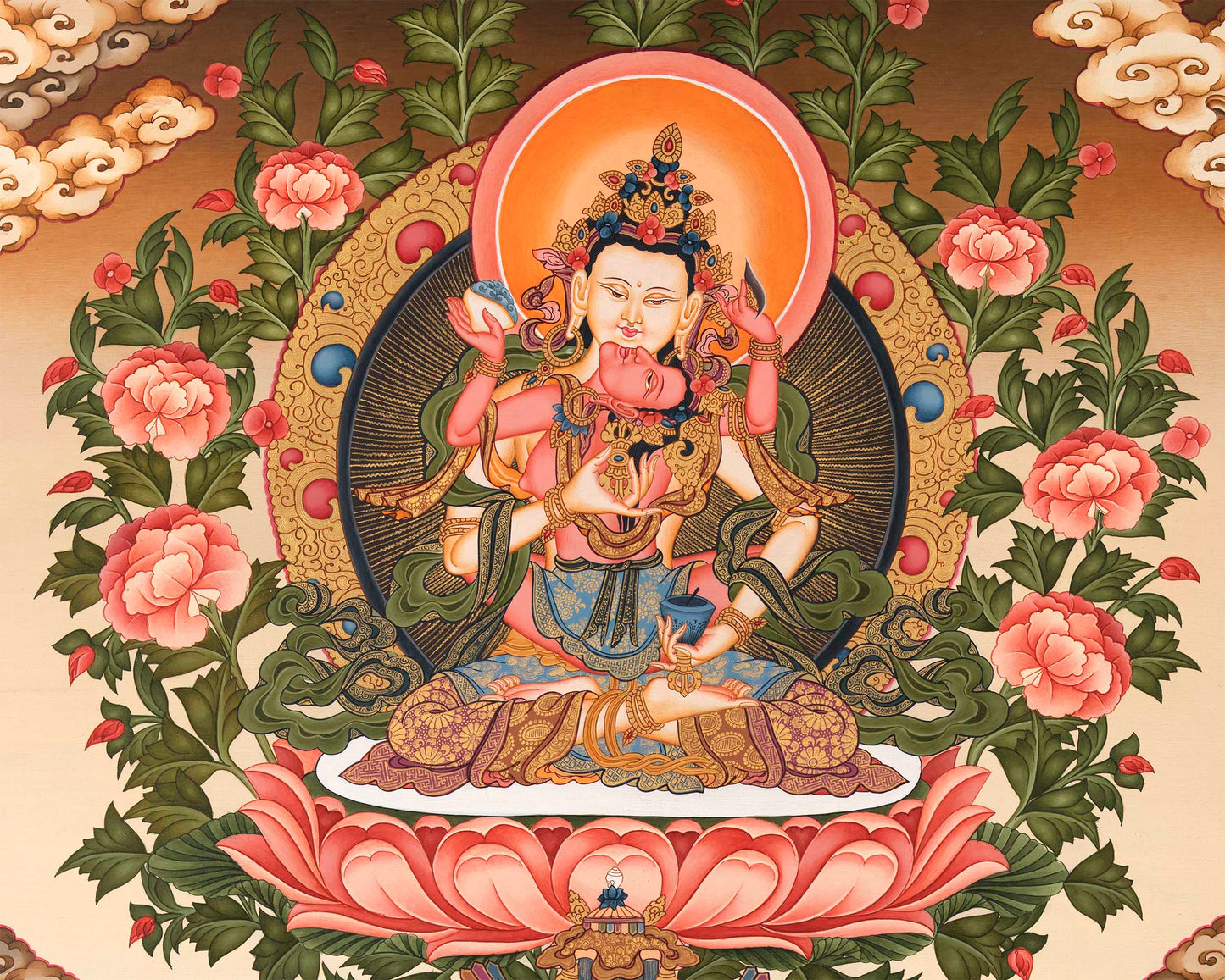 Vajrasattva Shakti Print | Wall hanging Decoration