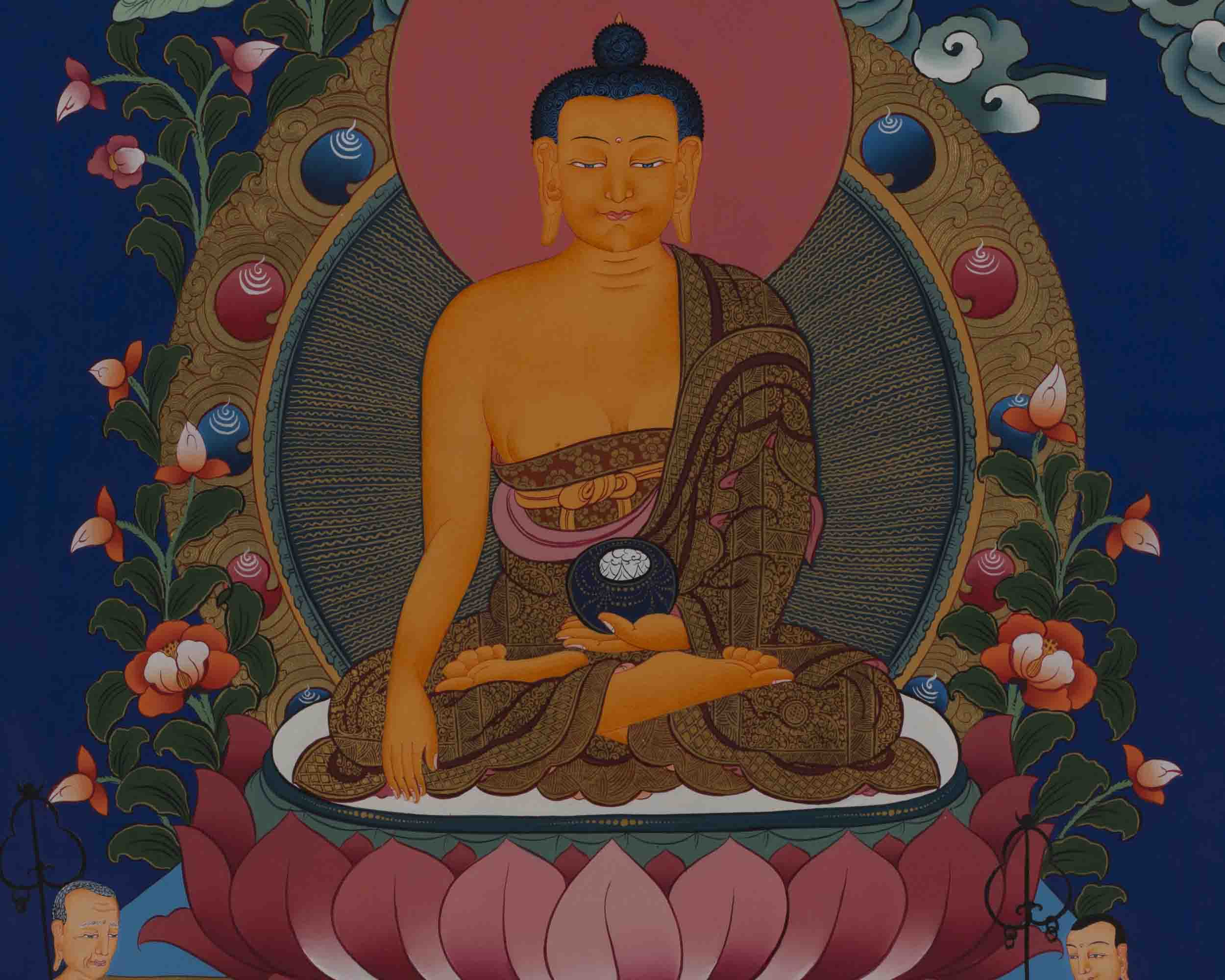 Shakyamuni Buddha Thangka | Buddhist Religious Painting