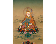 Guru Rinpoche | Hand Painted Tibetan Padmasambhava Thangka
