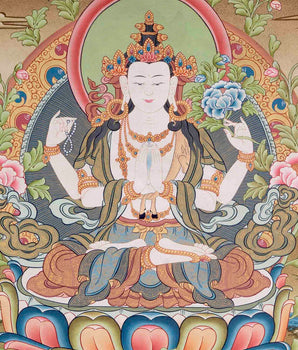 4 Armed Lokeshvara | Mindfulness Meditation Object