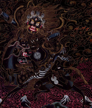 Palden Lhamo Thangka | Traditional Tibetan Art | Wall Decors