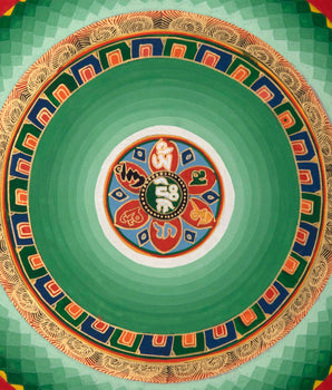 Mandala Thangka | Mantra Mandala | Religious Wall Decors