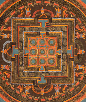 Mandala Thangka | Tibetan Traditional Art | Wall Decors