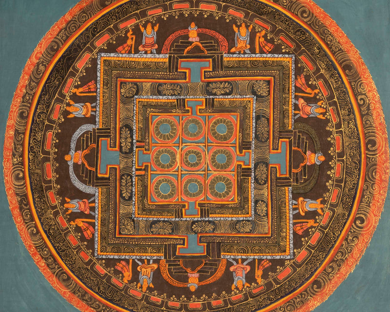 Mandala Thangka | Tibetan Traditional Art | Wall Decors