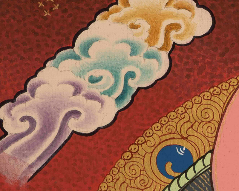 Avalokiteshvara Chengrezig Thangka | Vajrayana Buddhism Painting