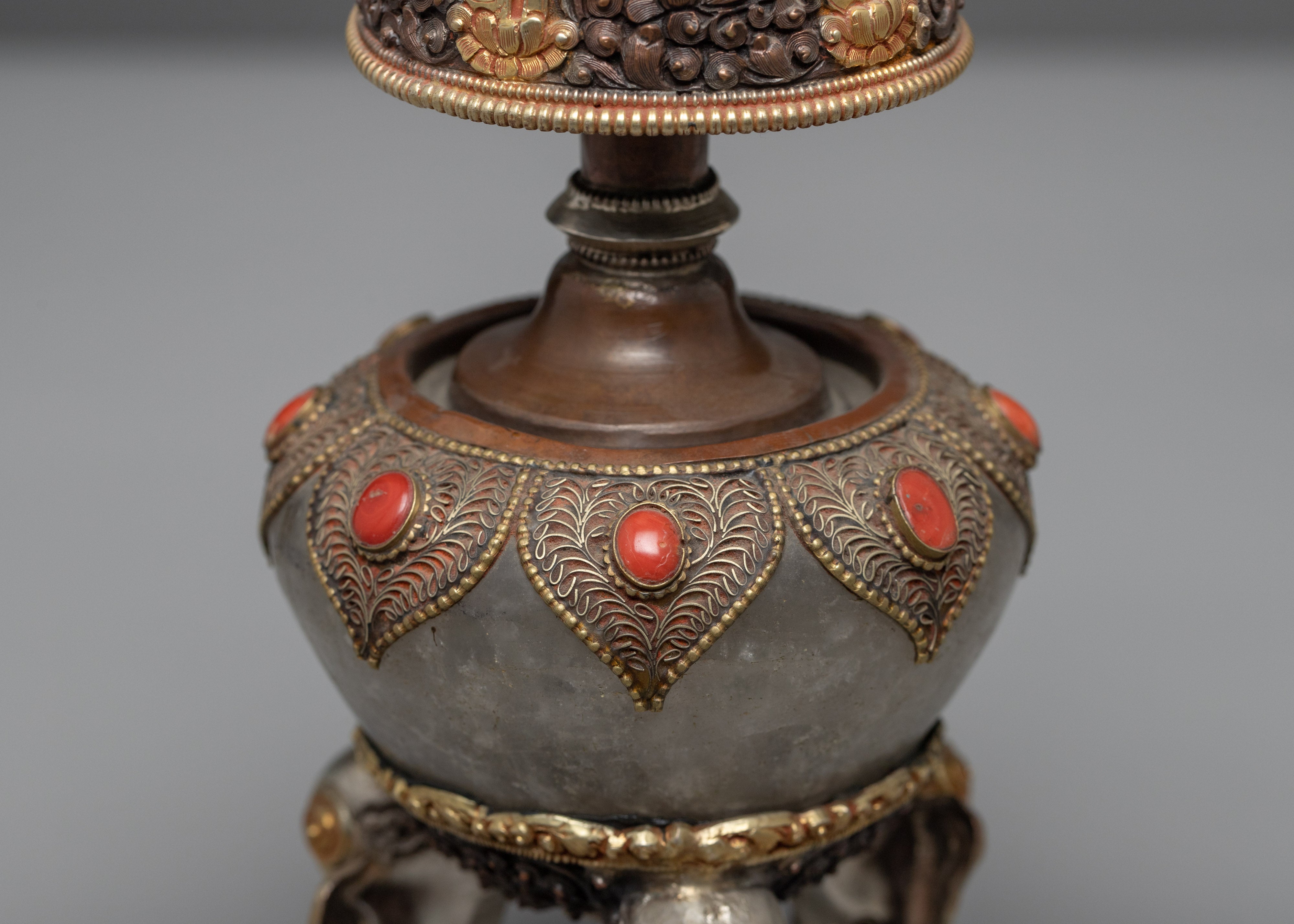 Tibetan Bhumpa Vase | Traditional Altar Offerings