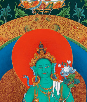 21 Taras | Hand painted Tibetan Thangka
