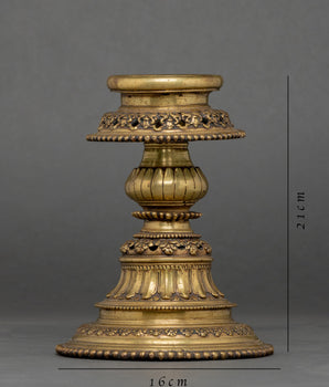 Buddhist Panas Set | Butter Lamp Tibetan | Religious Home Decor