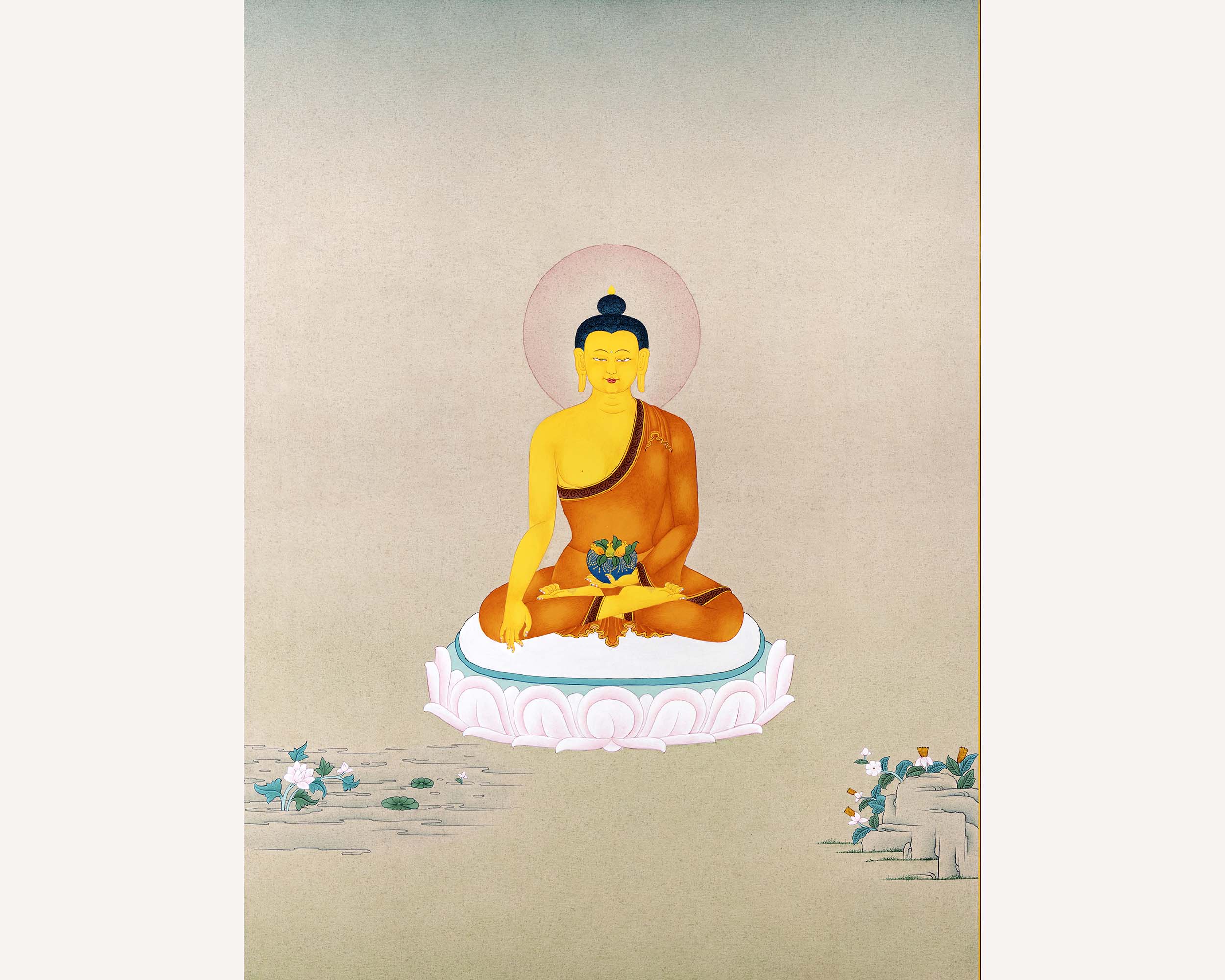 Namo Shakyamuni | Form of Buddha | Tibetan Thangka