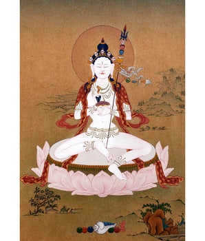 Yeshe Tsogyal | Dakini Thangka | Tibetan Buddhist Art