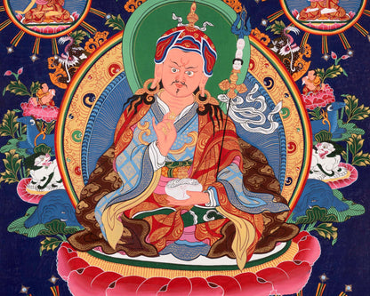 Guru Rinpoche Thangka | Buddhist Gifts | Wall Decors