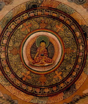 Buddhist Shakyamuni Buddha Thangka | Wall Hanging