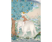 The Four Harmonious Friends | Honoring the Age | Tibetan Thangka