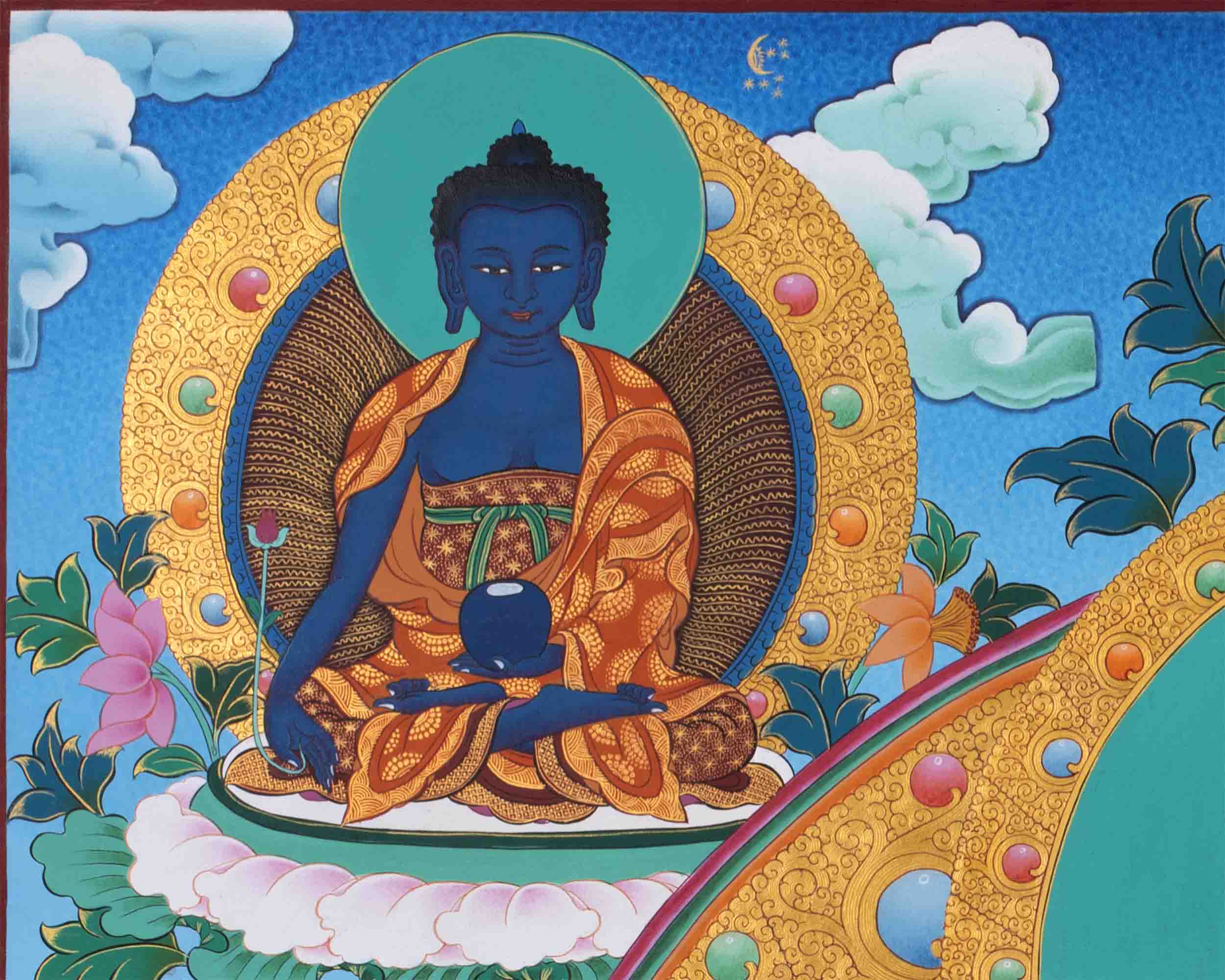 Arya Tara Print | White Tara Thangka | Wall Decoration Print
